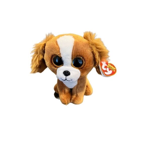Ty Beanie Boos TAIA the brown dog Plush 6” - Picture 1 of 9